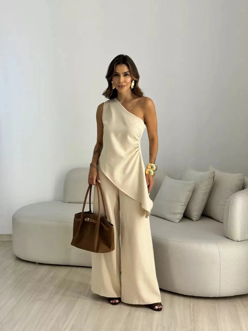 Conjunto Lavinia Morante Crepe Alfaiataria