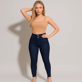 Calças Jeans Lipo Modeladoras Bumbum em Pé Pague 1 Leve 2