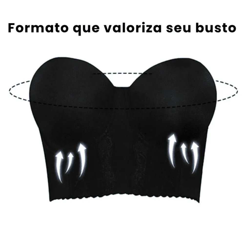 Sutiã Corset Modelador + Alças Removíveis grátis  - [COMPRE 1 LEVE 2]