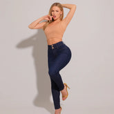 Calças Jeans Lipo Modeladoras Bumbum em Pé Pague 1 Leve 2