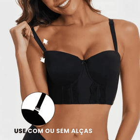 Sutiã Corset Modelador + Alças Removíveis grátis  - [COMPRE 1 LEVE 2]