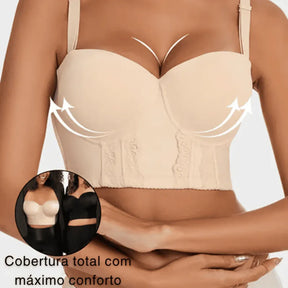 Sutiã Corset Modelador + Alças Removíveis grátis  - [COMPRE 1 LEVE 2]