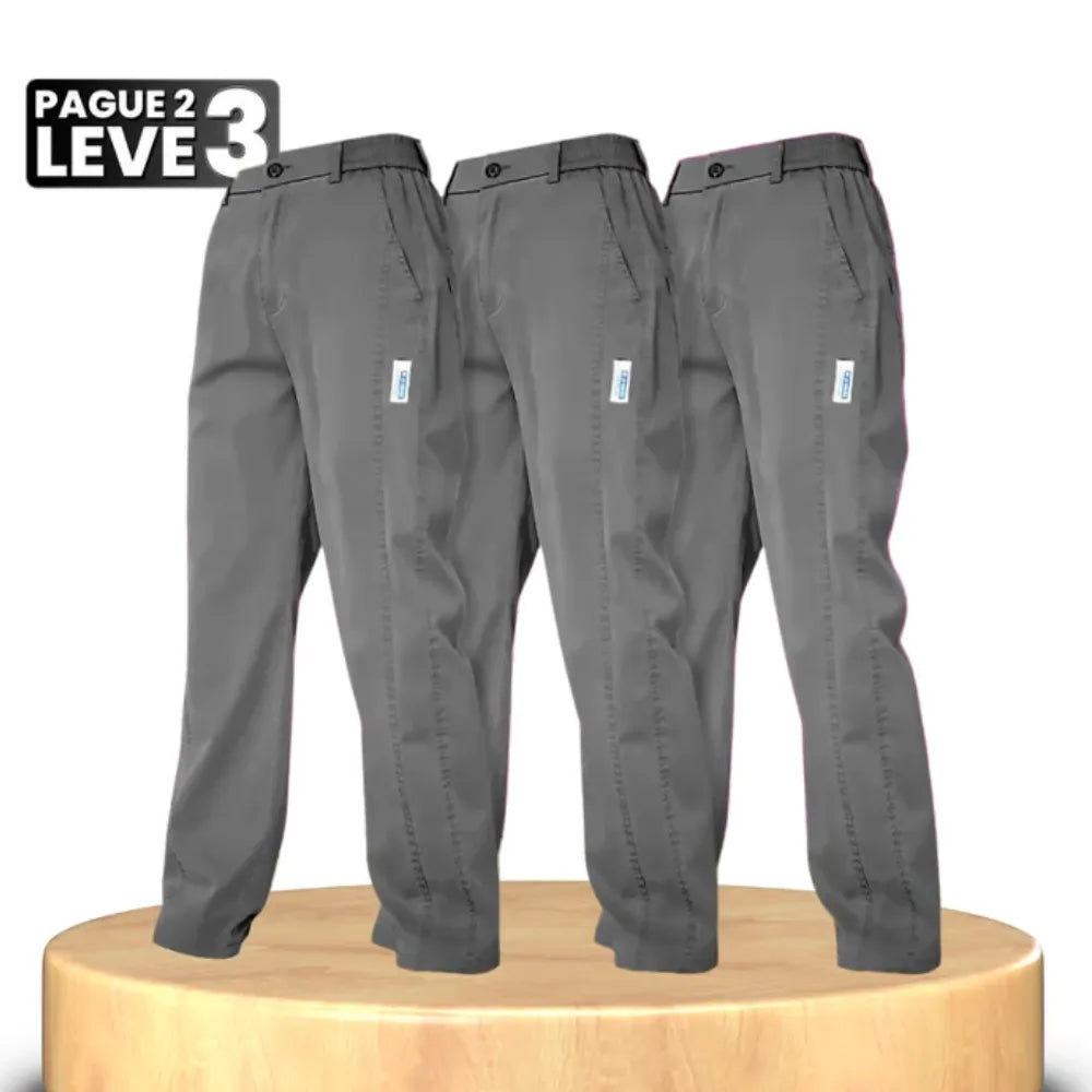 Calça Feminina Aurora em Malha de Seda Gelo e Poliéster [Pague 2, Leve 3] + 2 Brindes