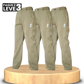 Calça Feminina Aurora em Malha de Seda Gelo e Poliéster [Pague 2, Leve 3] + 2 Brindes