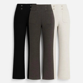 [Pague 2 Leve 3] Calça Solena Feminina em Algodão seco com Poliéster + Brinde Sortido