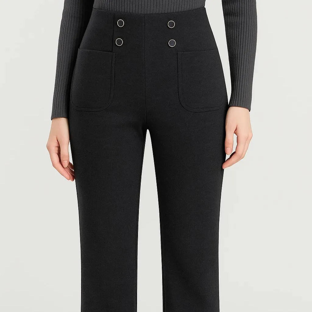 [Pague 2 Leve 3] Calça Solena Feminina em Algodão seco com Poliéster + Brinde Sortido