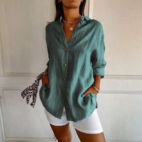 Compre 1 Leve 3 Camisas Ibiza em Linho de Algodão Semi Plissado