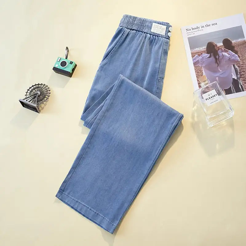 Calça Jeans Stefanny / A Mais Soltinha e Fresca do Mercado