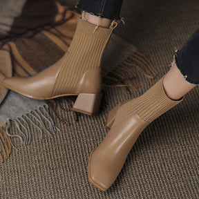 Dallas Monalisa Bota Feminina Texana Western Cano Curto com Malha - Mais Conforto Mais Estilo