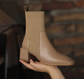 Dallas Monalisa Bota Feminina Texana Western Cano Curto com Malha - Mais Conforto Mais Estilo