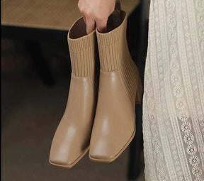 Dallas Monalisa Bota Feminina Texana Western Cano Curto com Malha - Mais Conforto Mais Estilo