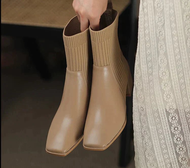 Dallas Monalisa Bota Feminina Texana Western Cano Curto com Malha - Mais Conforto Mais Estilo