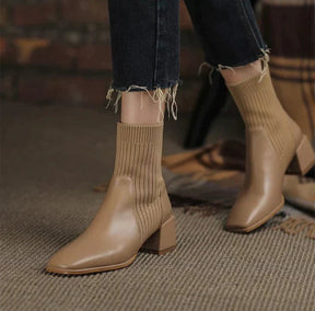 Dallas Monalisa Bota Feminina Texana Western Cano Curto com Malha - Mais Conforto Mais Estilo