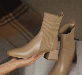 Dallas Monalisa Bota Feminina Texana Western Cano Curto com Malha - Mais Conforto Mais Estilo